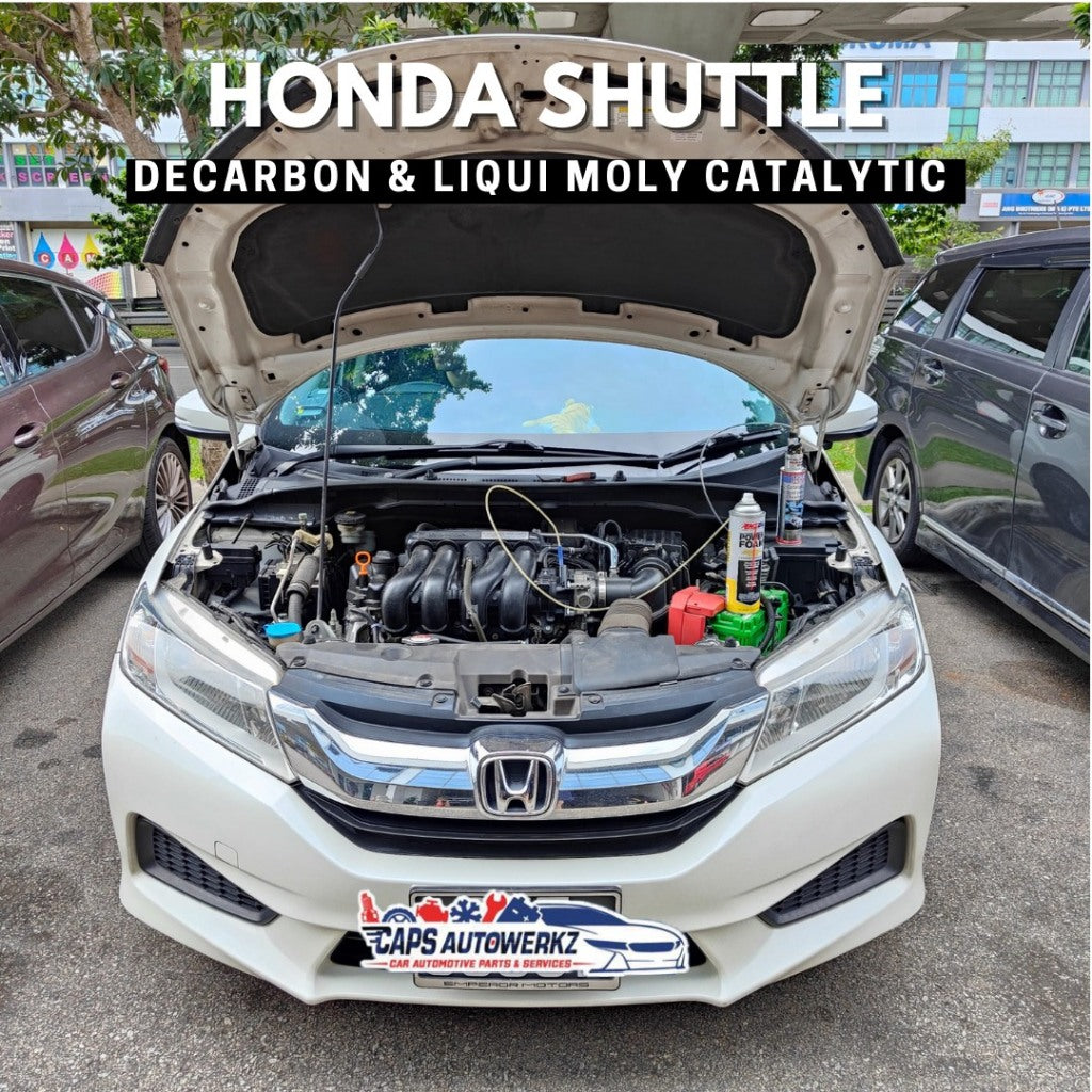 Car Service - DECARBON Bundle - AMSOIL Intake Valve Carbon Cleaning | LIQUI MOLY Catalytic System