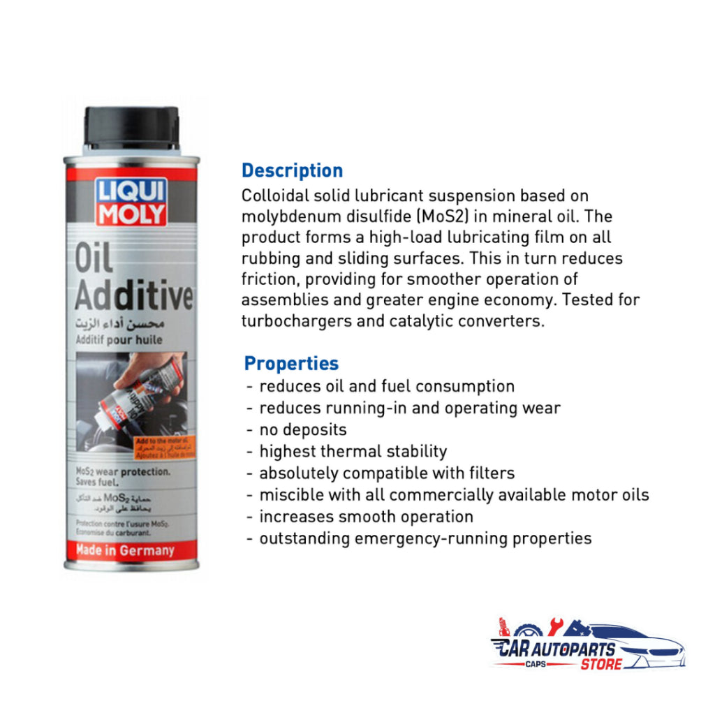 Liqui Moly 3in1 Additives Set | Engine Flush Plus / Oil Additive / Injection Cleaner 300ML