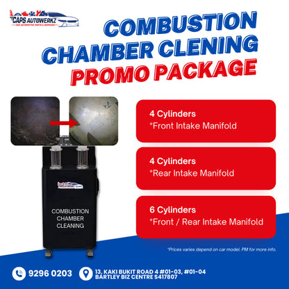 Car Service - Combustion Chamber Cleaning Service | Engine Decarbonization| Boost Engine Performance