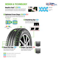BRIDGESTONE Ecopia EP300 Tyre 16'' [With Installation] | Fuel Saving Tyre