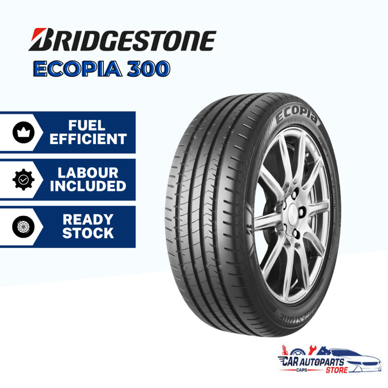 BRIDGESTONE Ecopia EP300 Tyre 16'' [With Installation] | Fuel Saving Tyre