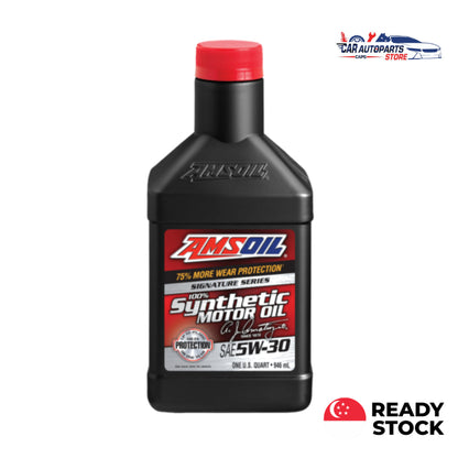 AMSOIL Signature Series Engine Oil 5W30 100% Synthetic 946ml (1 Quart) | Car Motor Oil 5W-30