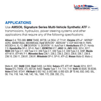 Car Service - AMSOIL ATF (Multi-Vehicle) Service Package | Gearbox Oil Change SG |Transmission Fluid