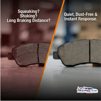 [INSTALL INCLUDED] MASUMA Car Brake Pads Change Service | Low Dust/Durable | Front Rear Replacement