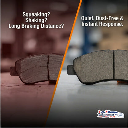 [INSTALL INCLUDED] MASUMA Car Brake Pads Change Service | Low Dust/Durable | Front Rear Replacement
