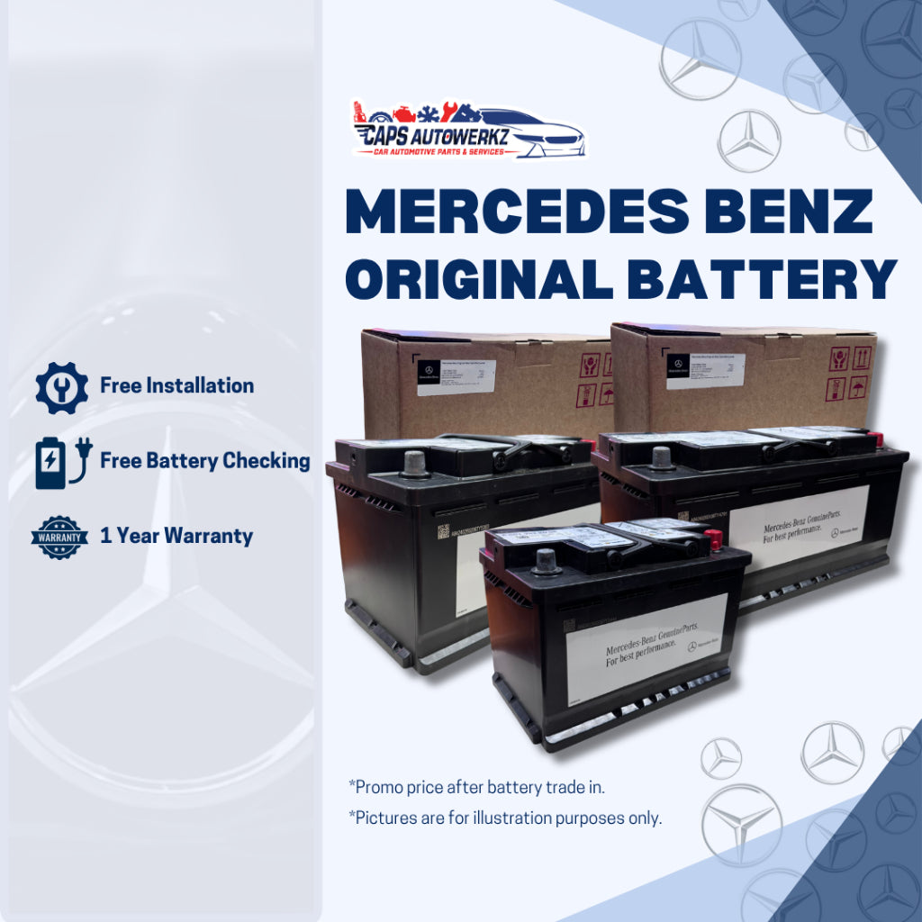 Mercedes Benz Original Car Battery | With In-store installation