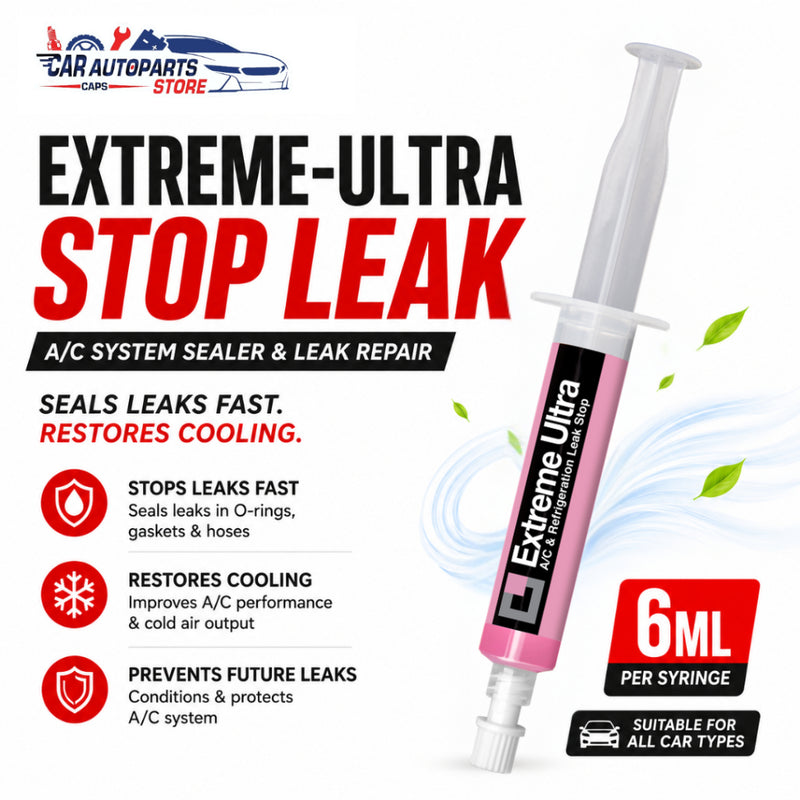 Extreme Ultra Car Aircon Stop Leak 6ML | Errecom A/C Gas Leak Repair Additive for Aircon System