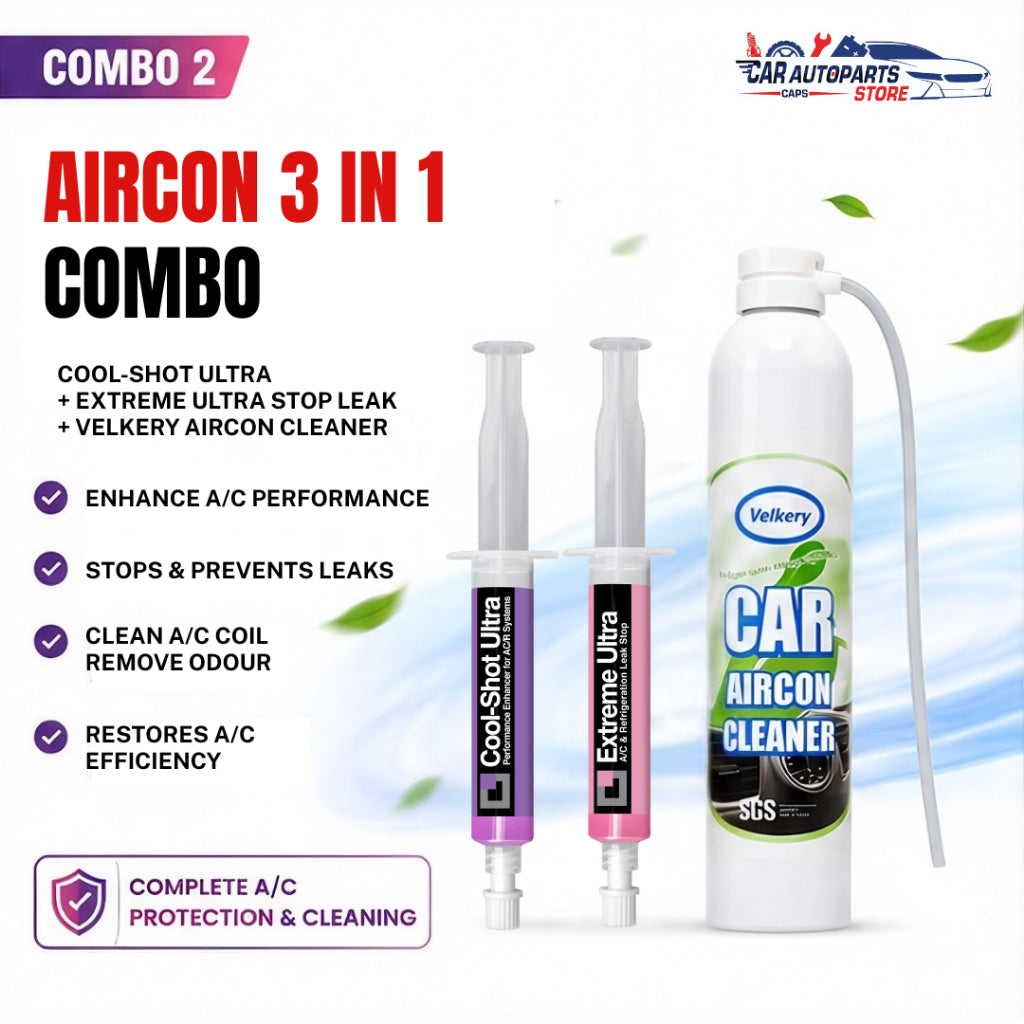 Car Services - Aircon Servicing & Additives Package | A/C Service with Professional Machine
