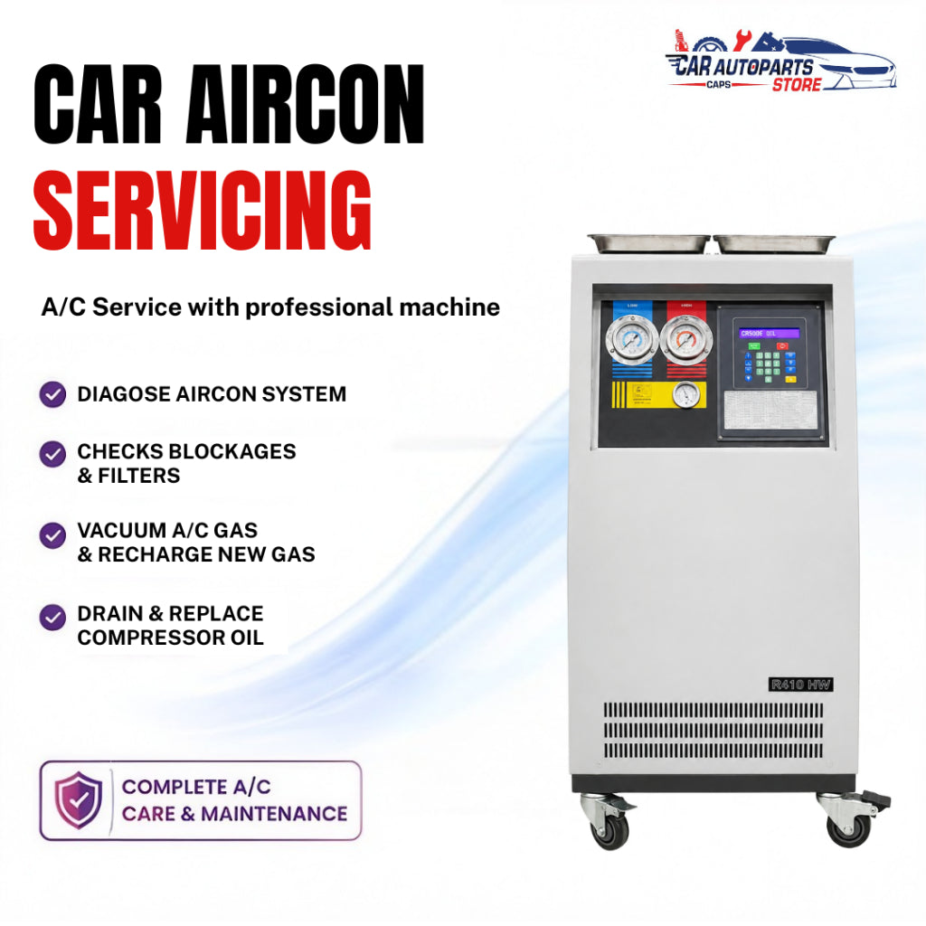 Car Services - Aircon Servicing & Additives Package | A/C Service with Professional Machine