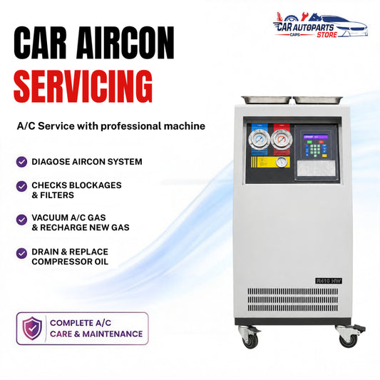 Car Services - Aircon Servicing & Additives Package | A/C Service with Professional Machine