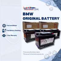 BMW Original Car Battery | With In-store installation