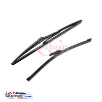 Toyota Estima | CAPS CLEARZ Premium Car Wipers - Front Windshield Wiper Set / Rear Wiper