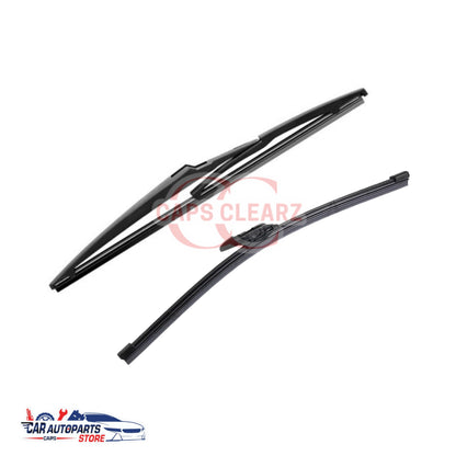 Toyota Estima | CAPS CLEARZ Premium Car Wipers - Front Windshield Wiper Set / Rear Wiper