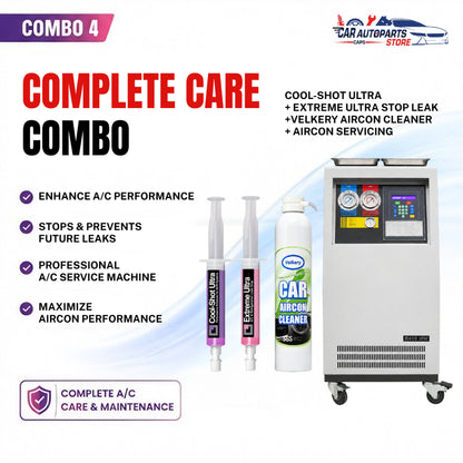 Car Services - Aircon Servicing & Additives Package | A/C Service with Professional Machine