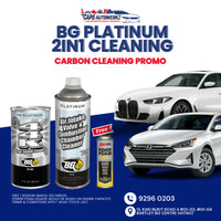 Car Services - BG Platinum 2 in 1 Carbon Cleaning | Air Intake Valve & Combustion Chamber