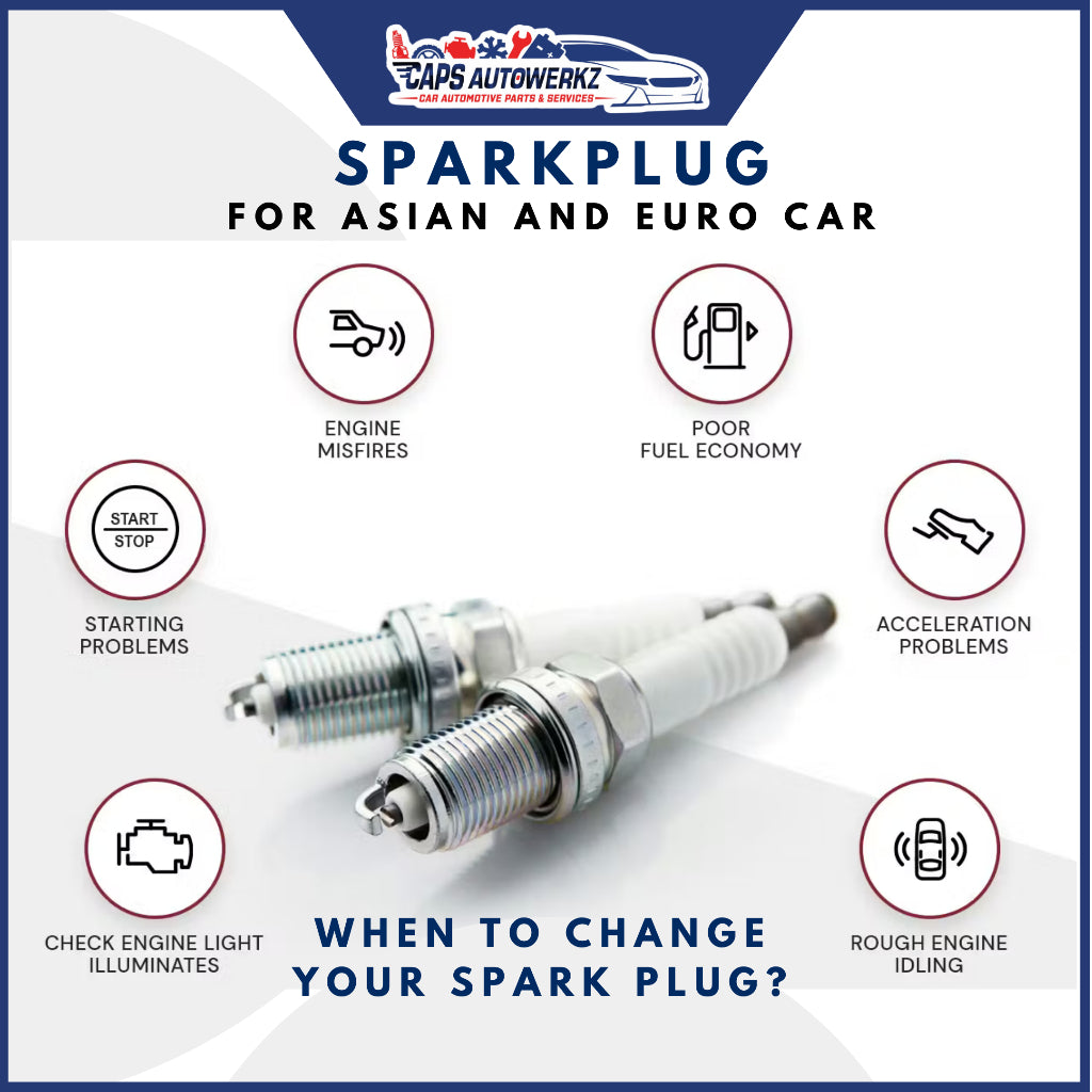 [INSTALL INCLUDED] Spark plug for Asian and European Car