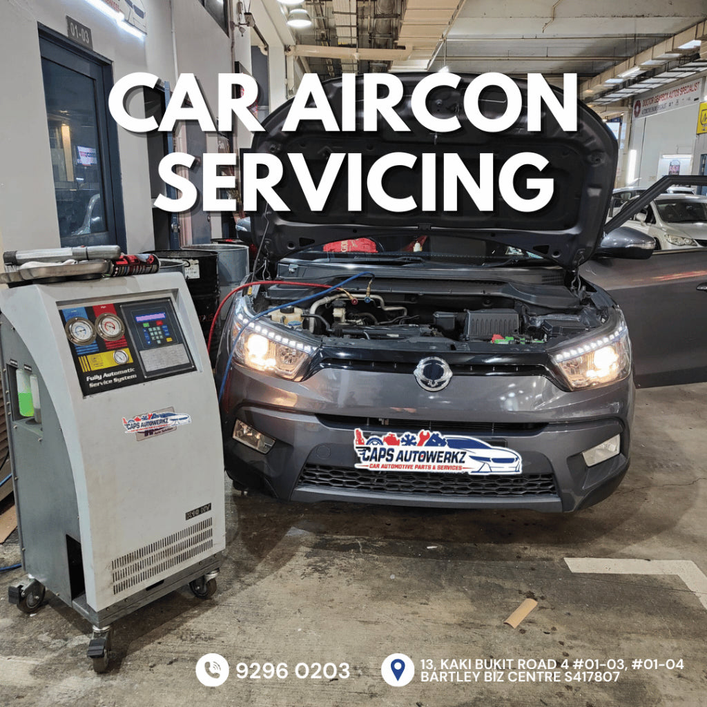 Car Services - AIRCON SERVICING with Professional Equipment | Car Aircon Maintenance with Machine
