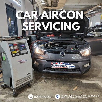 Car Services - AIRCON SERVICING with Professional Equipment | Car Aircon Maintenance with Machine