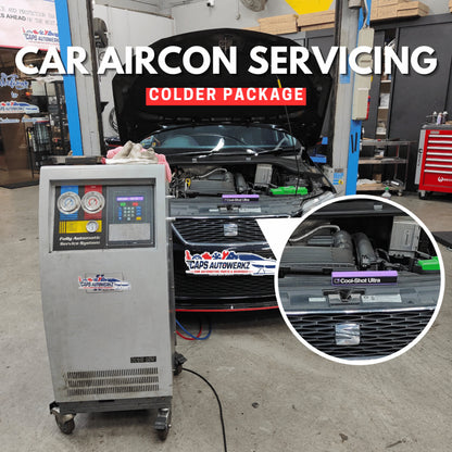 Car Services - AIRCON SERVICING with Professional Equipment | Car Aircon Maintenance with Machine