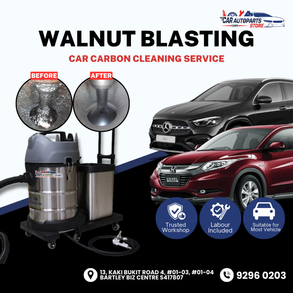 Car Service - Walnut Blasting Carbon Cleaning Service | Car Engine Intake Valve Decarbonization