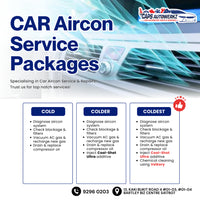 Car Services - AIRCON SERVICING with Professional Equipment | Car Aircon Maintenance with Machine