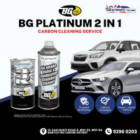 Car Services - BG Platinum 2 in 1 Carbon Cleaning | Air Intake Valve & Combustion Chamber