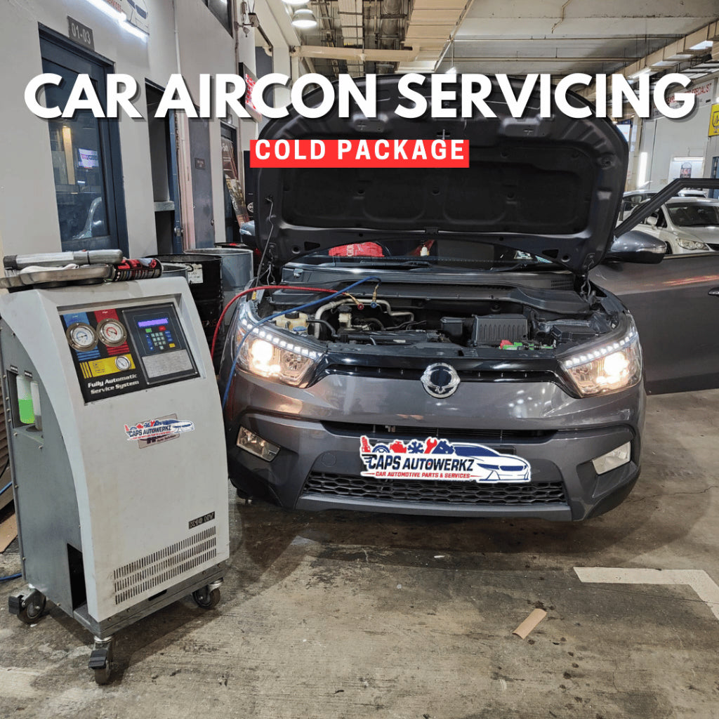 Car Services - AIRCON SERVICING with Professional Equipment | Car Aircon Maintenance with Machine