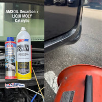 Car Service - DECARBON Bundle - AMSOIL Intake Valve Carbon Cleaning | LIQUI MOLY Catalytic System
