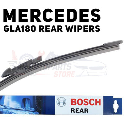 Mercedes GLA 180 Wiper Set (2016 - Current) | AeroTwin Premium Series | REAR (OEM ONLY)