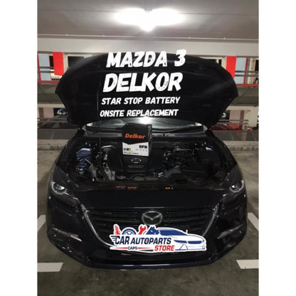 Delkor Maintenance Free Car Battery | Lorry Battery with in-store installation