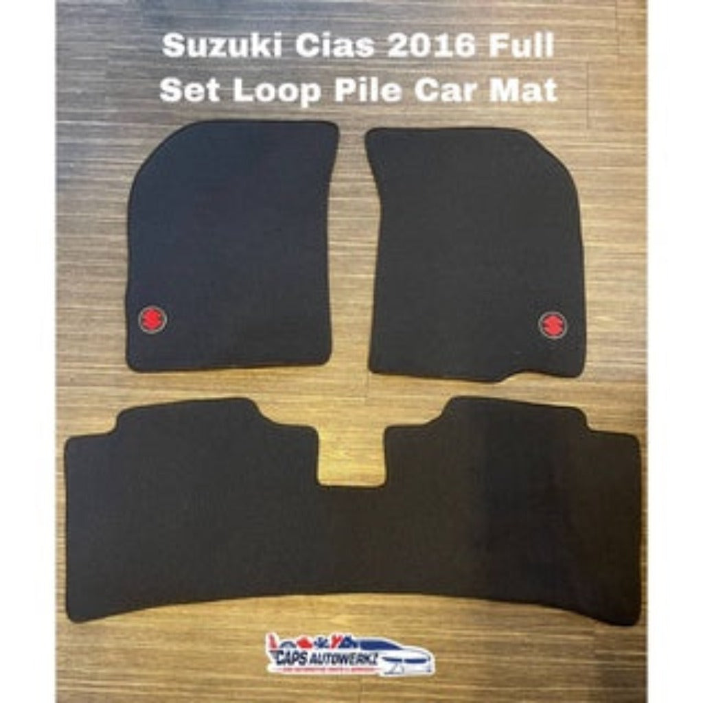 Premium Customized Loop Pile Car Mats (Available for Single Driver & Whole Sets [Front and Rear])