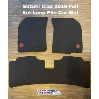 Premium Customized Loop Pile Car Mats (Available for Single Driver & Whole Sets [Front and Rear])