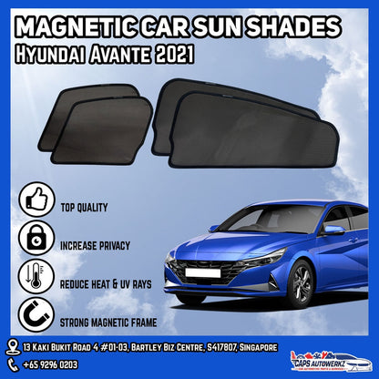Hyundai Avante 2021 Magnetic Sunshade