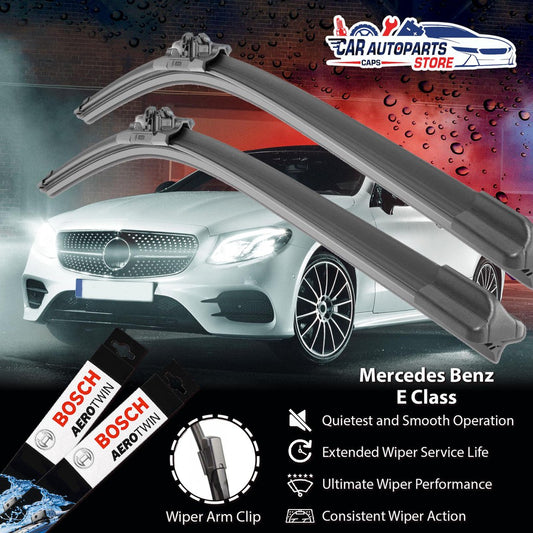 Mercedes E-Class Bosch Car Wiper Set (2012 - Current) | AeroTwin Plus (W212 / W213)