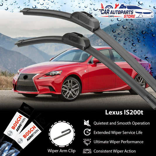 LEXUS IS200 / IS250 Bosch Car Wiper Set (2008 - Current) | Basic Advantage / Premium AeroTwin