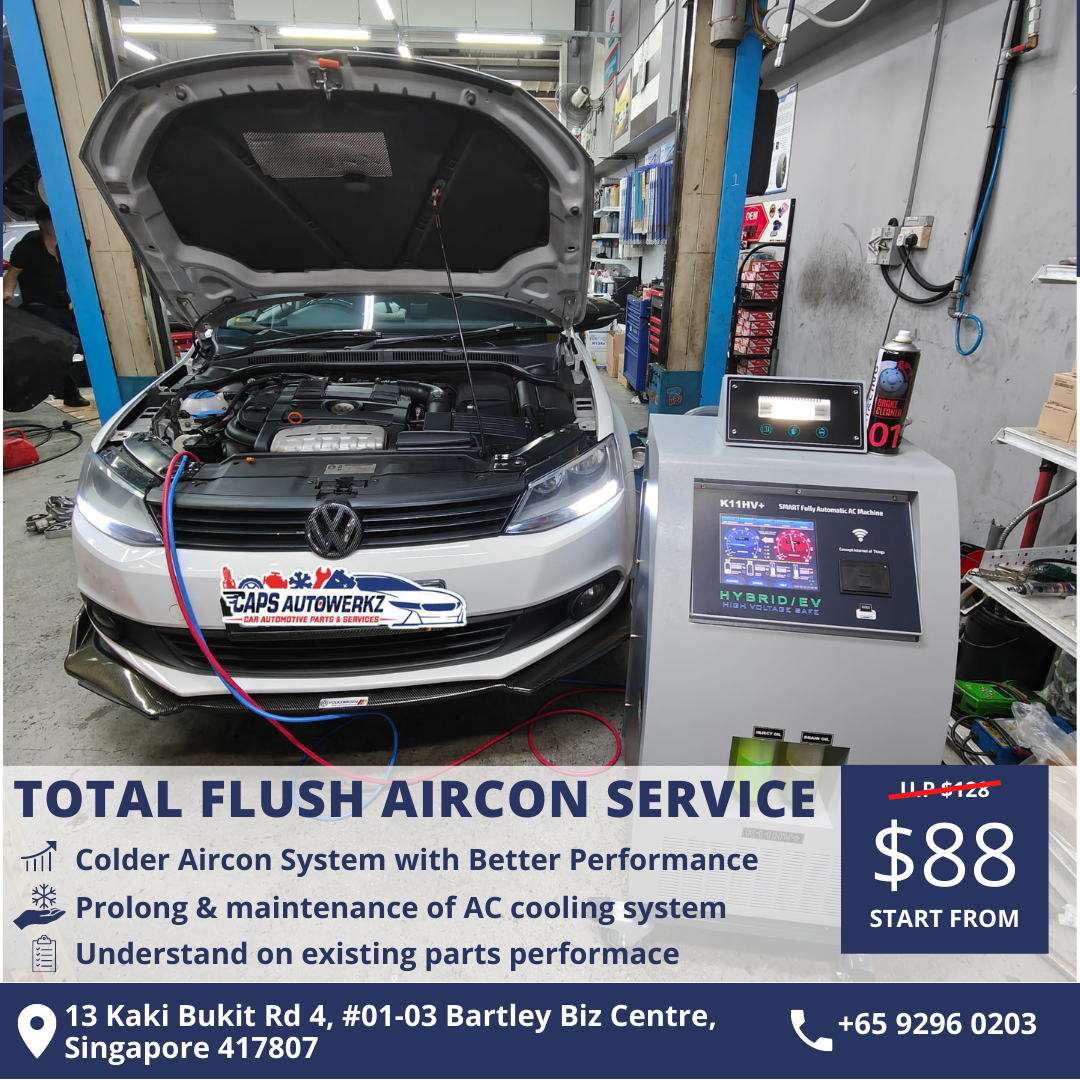 Total Flush Aircon Servicing Package