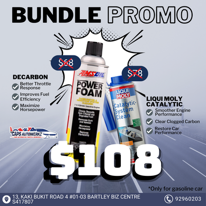 Decarbon & Liqui Moly Catalytic Cleaning