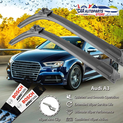 AUDI A3 Car Wiper Set | AeroTwin Plus | FRONT & REAR (OEM ONLY)