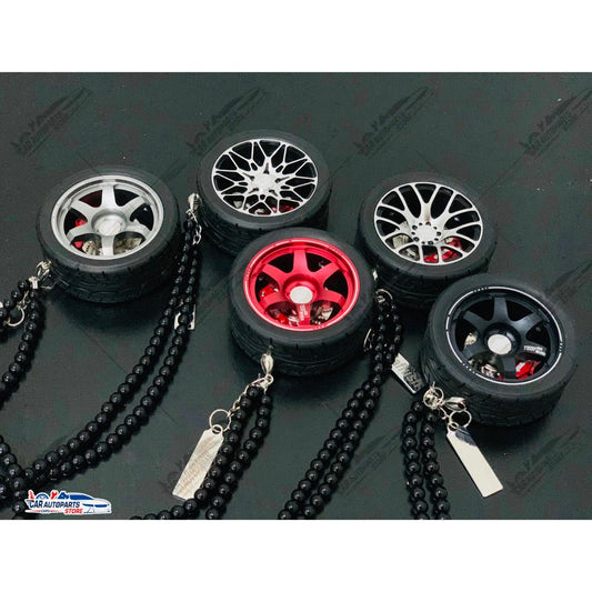 TE37 Keychain + Perfume | Stylish And Trendy Keychain Accessories | Rearview Mirror Accessories