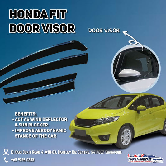 Honda Fit Door Visors