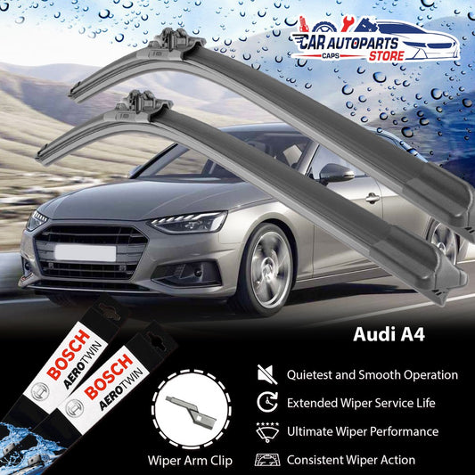 AUDI A4 Bosch Car Wipers Set | Aerotwin Plus