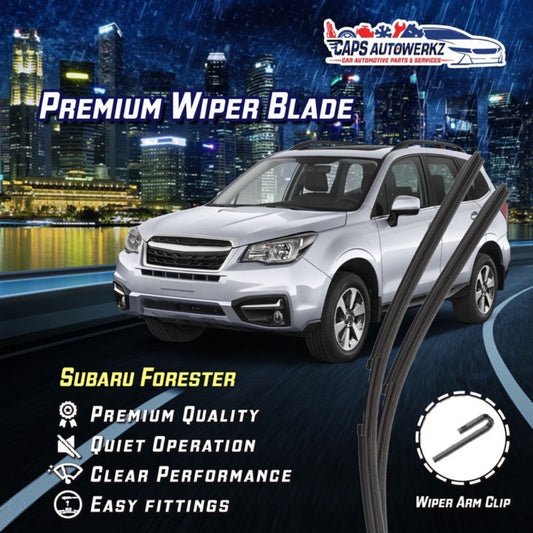 Subaru Forester Premium frameless Front and Rear wipers