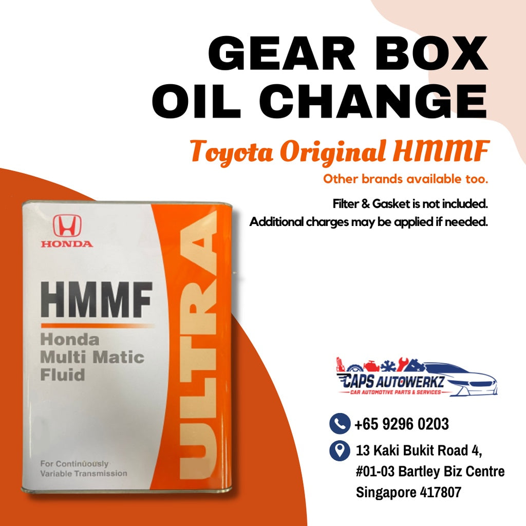 Toyota Original HMMF | Gear Box Oil Change