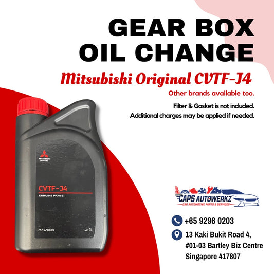 Mitsubishi Original CVTF-J4 | Gear Box Oil Change