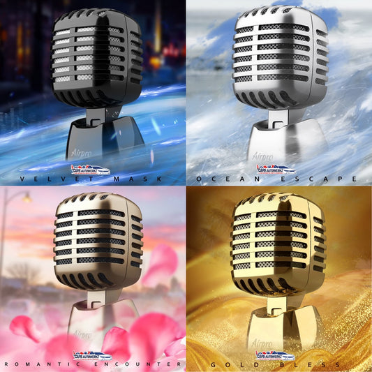 Airpro Mic Man Air Freshener | Upgrade Your Car Fragrance