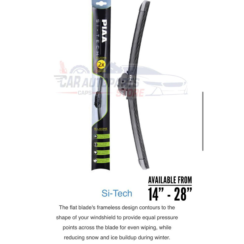 PIAA Si-tech Wipers Size 14"- 28" Available ~ Silicon Wipers for Asian and European Cars