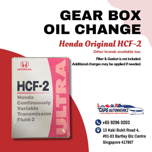 Honda Original HCF-2 | Gear Box Oil Change