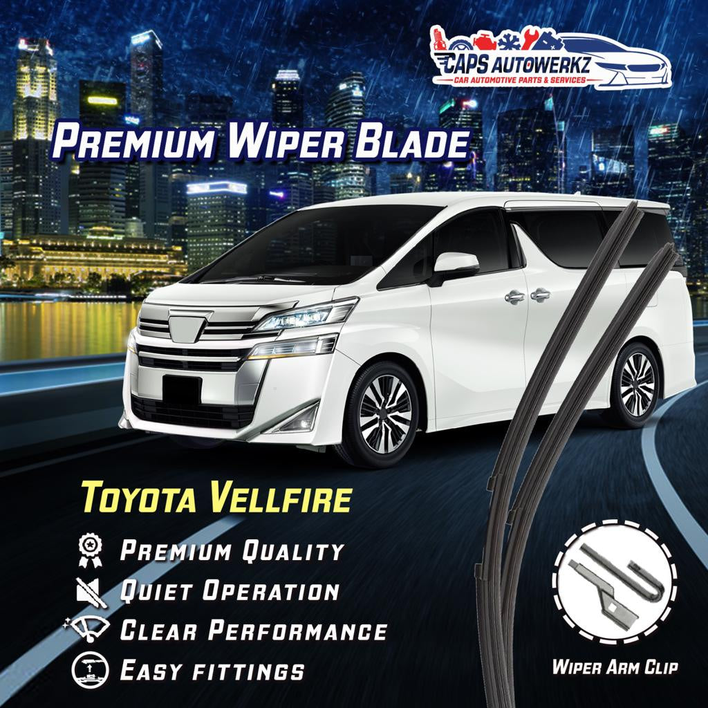 Toyota Vellfire Premium Car Wipers