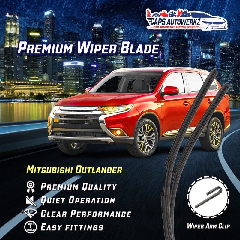 Mitsubishi outlander Premium Car wipers Front & Rear set Car Autoparts Store