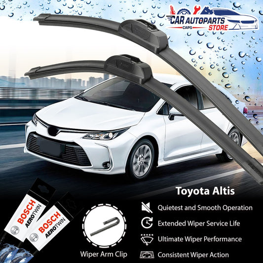 TOYOTA ALTIS Bosch Car Wiper Set (2010 - Current) | Basic Advantage / Premium AeroTwin